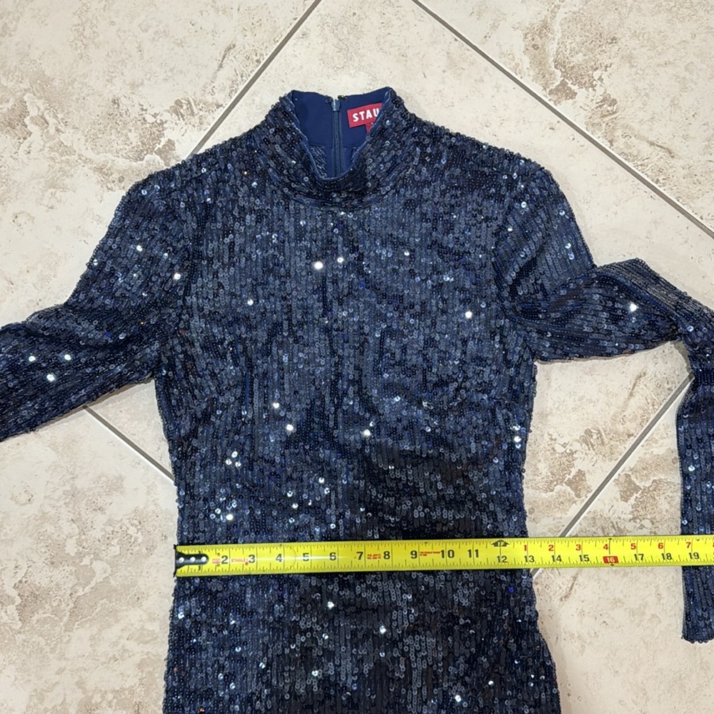 Staud Sequin Liza Mini Dress NWOT - Picture 13 of 15